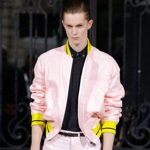 Haider Ackermann runway SS17 bomber jacket